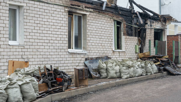 Professional Fire Damage Removal technician working in South Saint Paul, MN